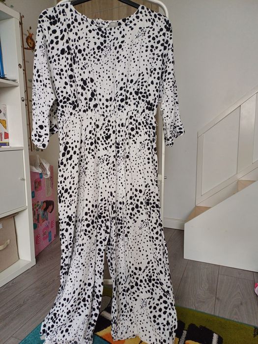 Bluza salopeta  camasa in rochie drindl  in viscoza bumbac