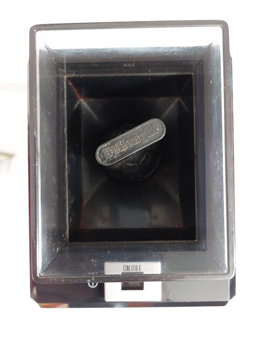 Rasnita de cafea De'Longhi KG 89, 110 W, 120 g, Negru/Inox