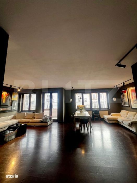 Apartament unicat ultracentral – 137 mp, etaj intermediar, 2 balcoan — fotografia 3