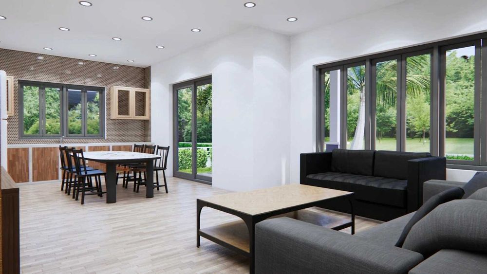 НА ИЗПЛАЩАНЕ - Луксозна сглобяема къща с 2 спални, 108 кв. м