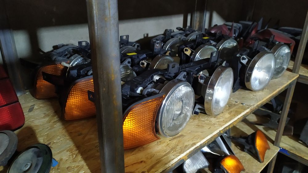 Фары с поворотниками на БМВ е34