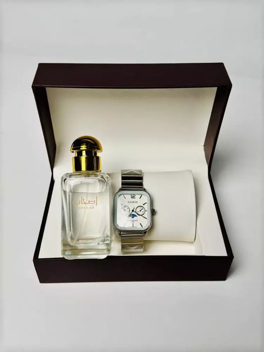 Casio soati va atir | zamonaviy soatlar | erkaklar atiri | dostavka