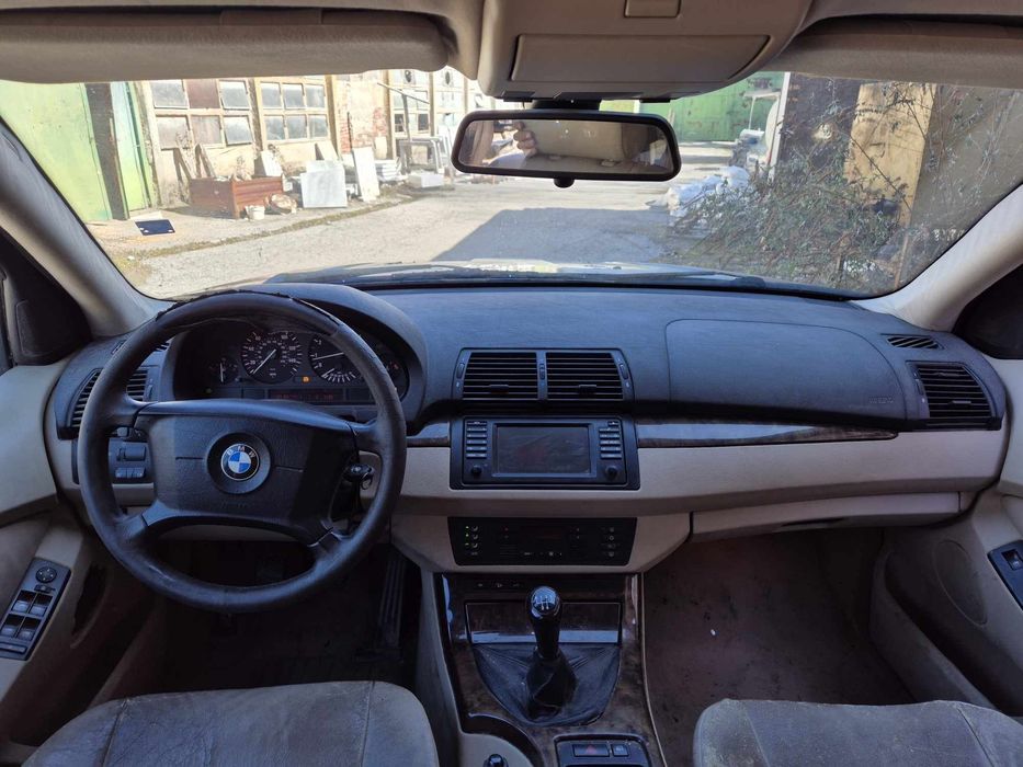 BMW X5 E53 3.0i 231кс M54 ръчка НА ЧАСТИ!