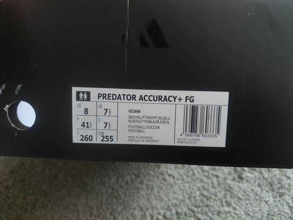 Ghete fotbal predator accuracy + fg pro