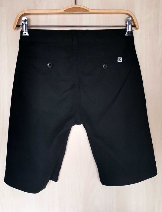 DC Shoes băieți 10 ani pantaloni scurți chino negri Flat Front Skater Shorts black streetwear