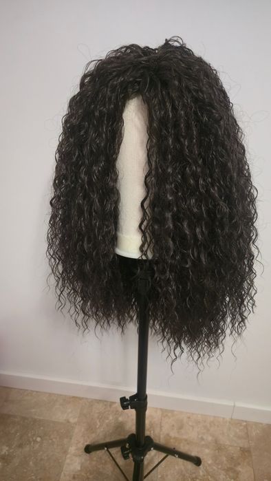 Peruca afro din par sintetic