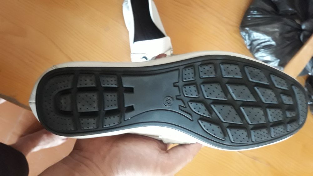 Макасины TOGO турецкие 42 размер белые четкие