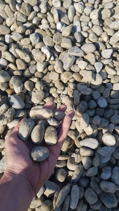 Piatra rau balastiera 16-31 mm drenaje drumuri alei decor