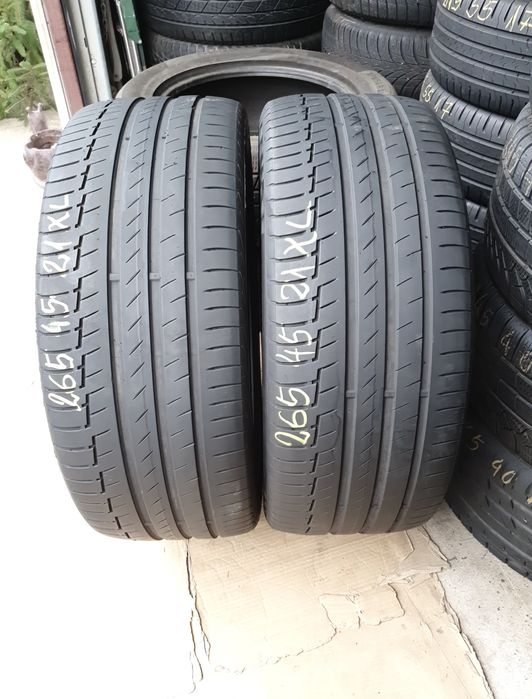 2 Anvelope Vară Continental Contact6  265 45 R21XL  DOT 0220.