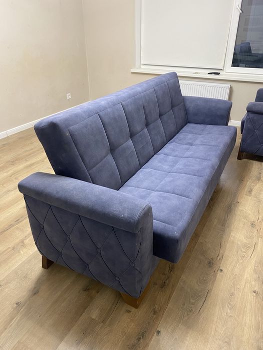 Диван раскладной и кресло