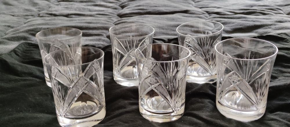 Кристални чаши -5 бр.