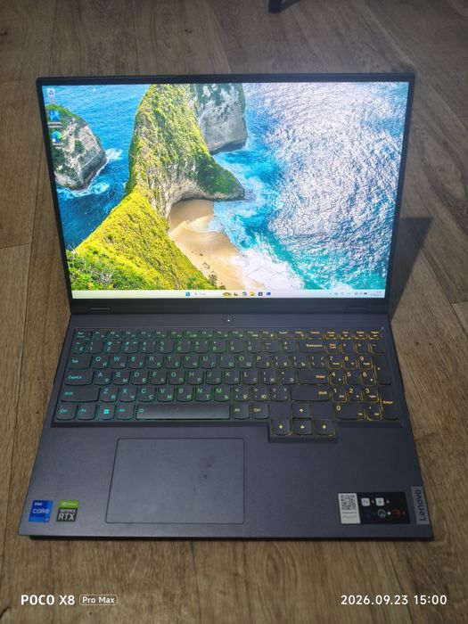 RTX 3060, i7-12700H игровой ноутбук lenovo legion