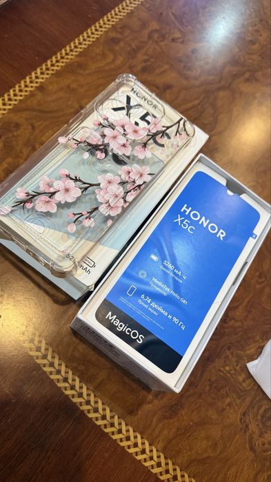 Смартфон Honor X5c 4/64 ГБ, Dual nano SIM, океанический голубой