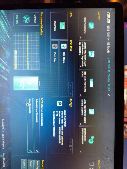 Ноутбук на запчасти Asus