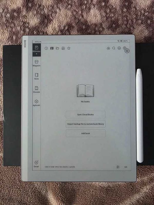 Tableta E-Ink Boox GO 10, 10.3 inch, Octa-Core, 4GB RAM, 64 GB