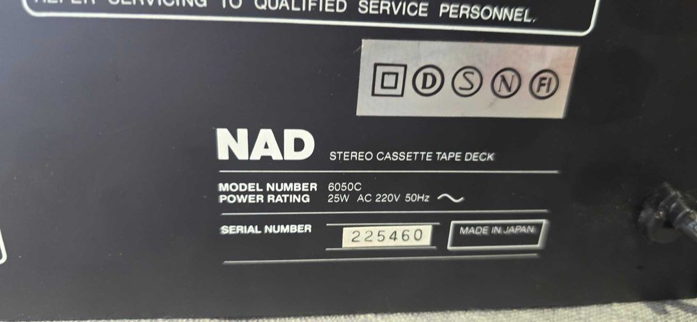 Deck NAD 6050c functional