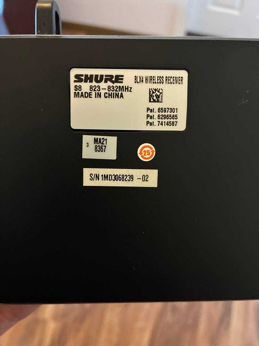 Shure BLX24/SM58 S8 sistem wireless microfon