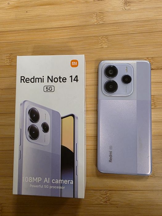 Смартфон GSM XIAOMI REDMI NOTE 14 PURPLE 6.67 ", 128 GB, RAM 6 GB, 108