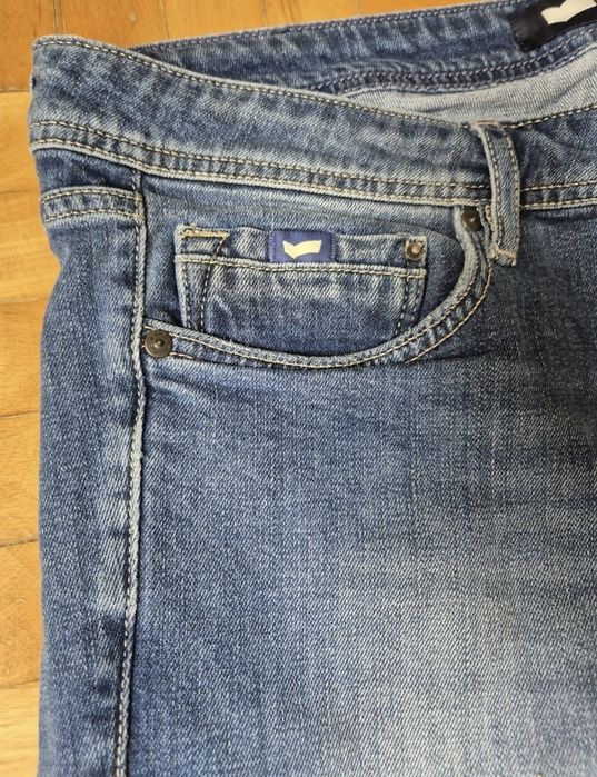 Blugi/shorts Gas, model Albert Slim, mărimea W34 (Fit W32)