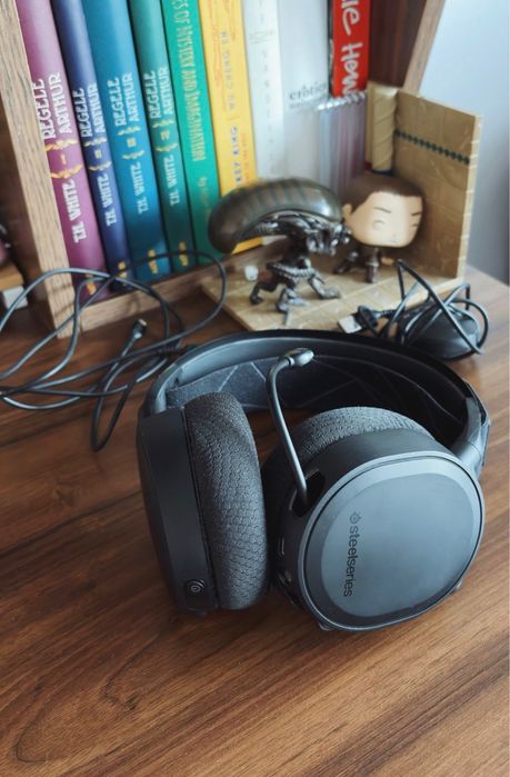 Casti Gaming Wireless SteelSeries Arctis 7 2019 edition DTS Black