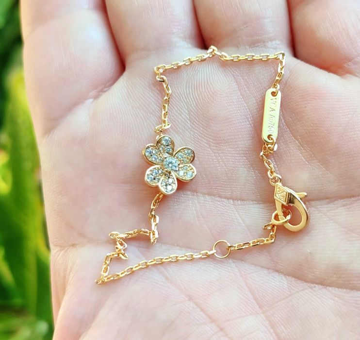 Дамска гривна Van Cleef & Arpels модел Frivole, гривна от розово злато