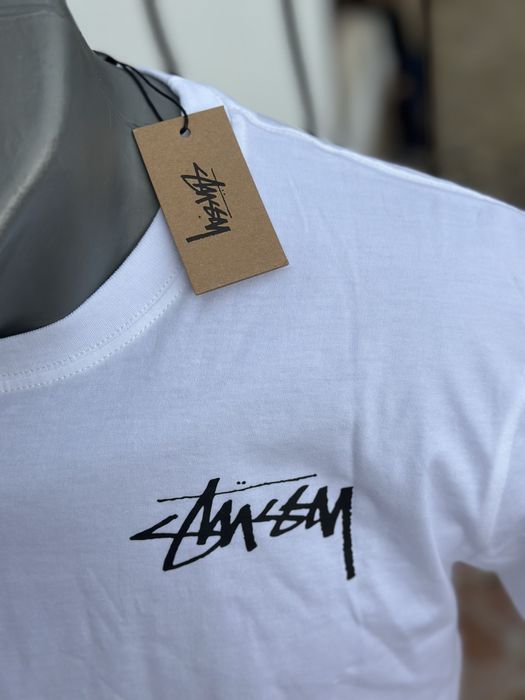 Stussy бяла тениска
