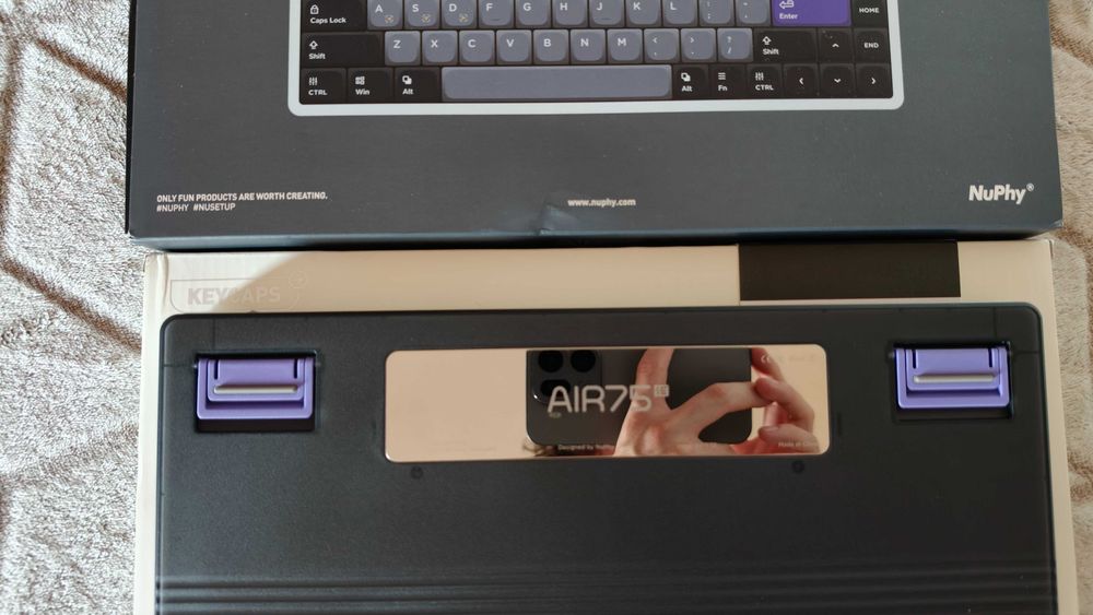 Магнитна Клавиатура NuPhy Air75 HE keyboard + extra keycaps