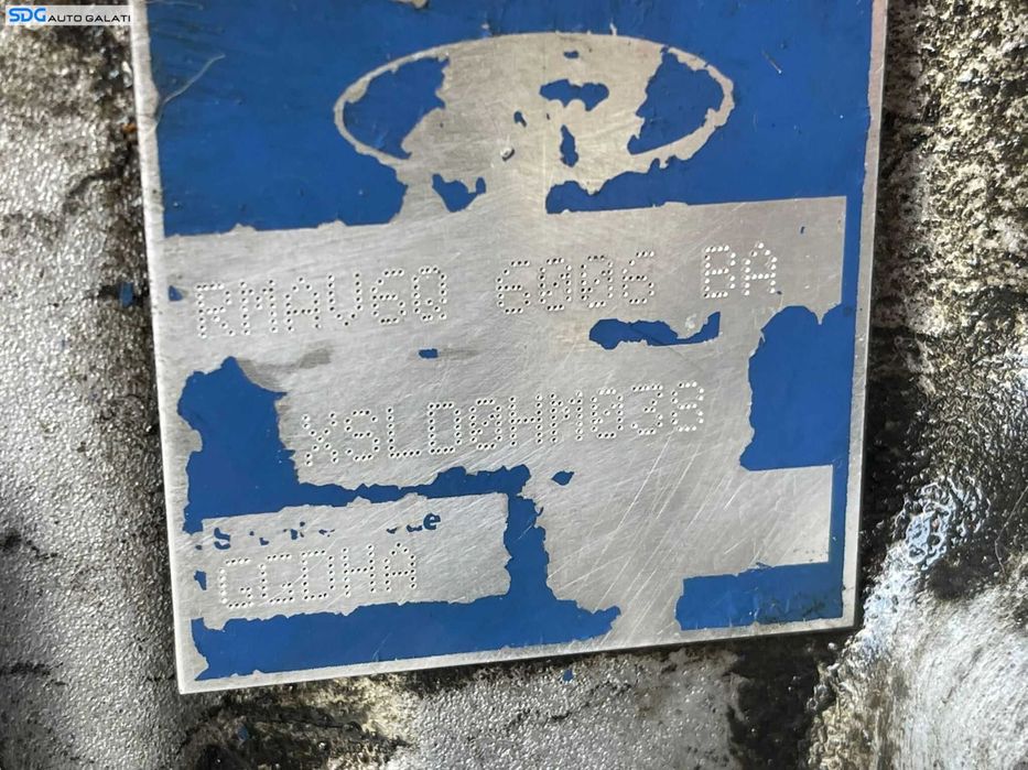 Motor Ambielat Fara Anexe Injectie Continental Volvo V60 1.6 TDCI Euro 5 2010 - 2015 Cod BV6Q-6010-AB AV6Q-6006-BA