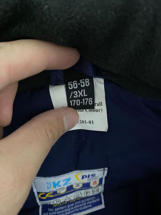 Зимний комбинезон спецодежда