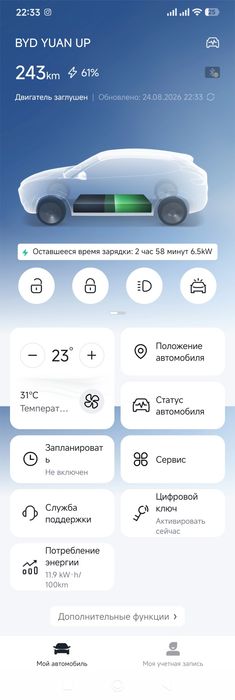 BYD Yuan up EV 2026.. Официальный..
