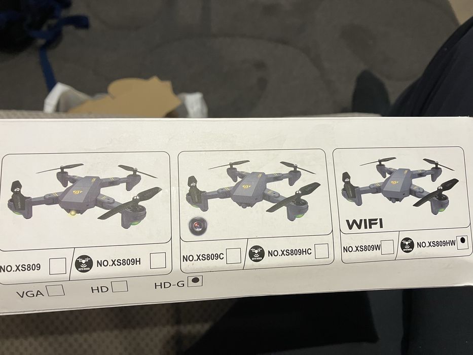 Дрон Visuo XS809HW – Wi-Fi FPV, HD Камера