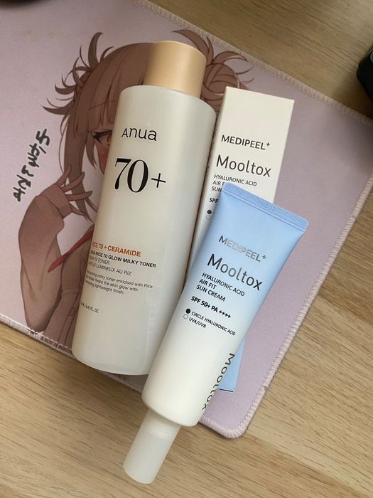 Корейска козметика тонер Anua слънцезащита medipeel+