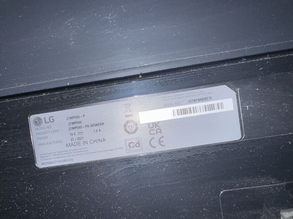 LG 27MP59G-P 27” Full HD IPS – Stare foarte bună | Testare la fața locului 75 hz
