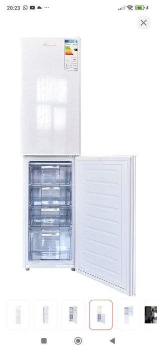 Холодильник белого цвета
