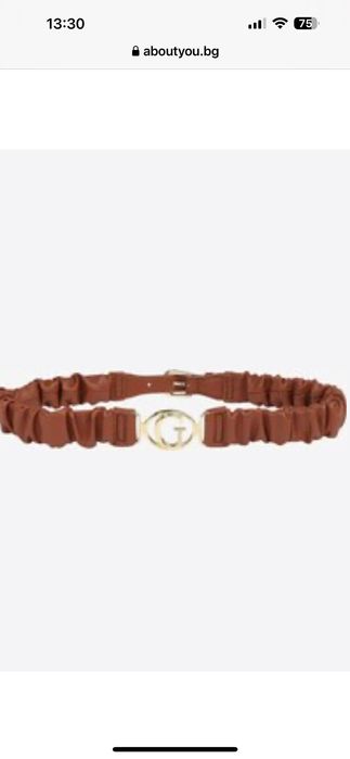 Дамски кожен колан Guess