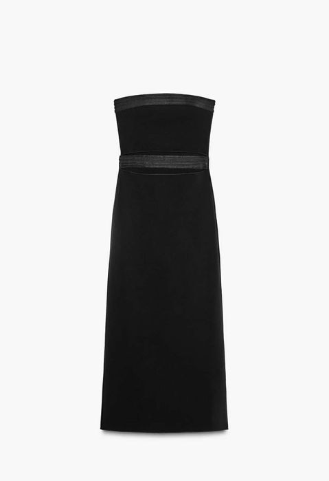 Черна рокля Zara S - с етикет