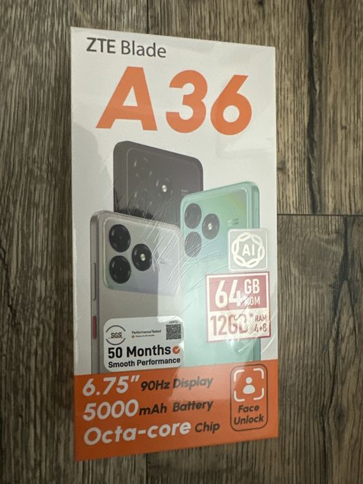 ZTE blade A 36 телефон