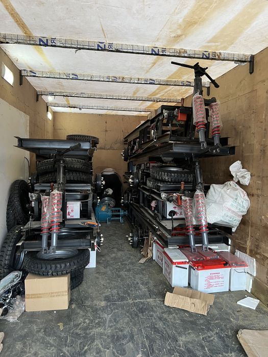 Электро Мото узун кара (тележка) 2025