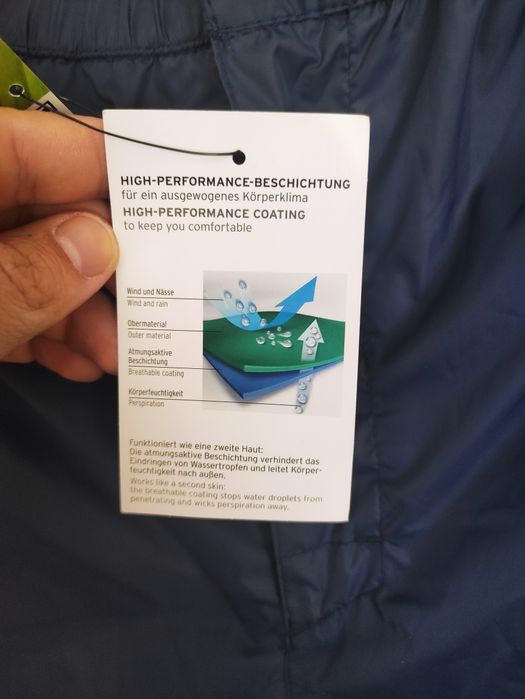 Pantaloni impermeabili Active Ecorepel by Tchibo