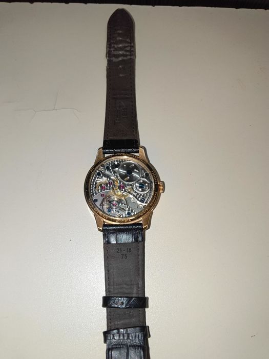 Часы Tissot Chemin des Tourelles Squelette Mechanical  оригинальные