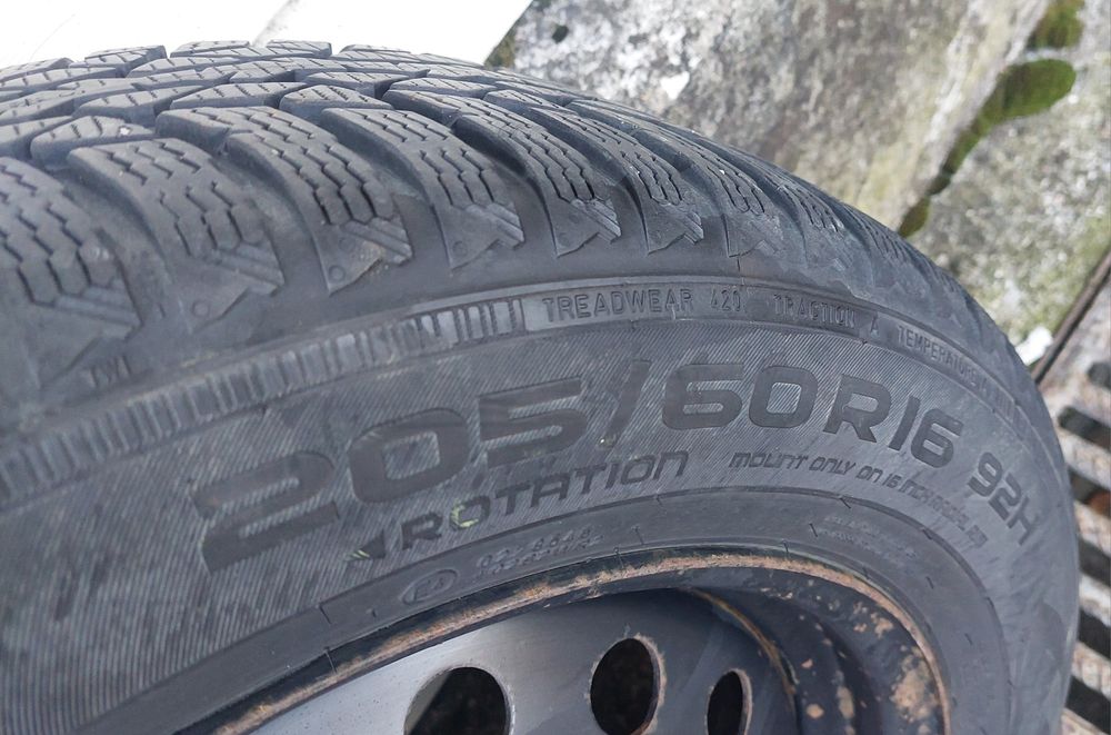 Set roti nokian iarna 205/60 R16