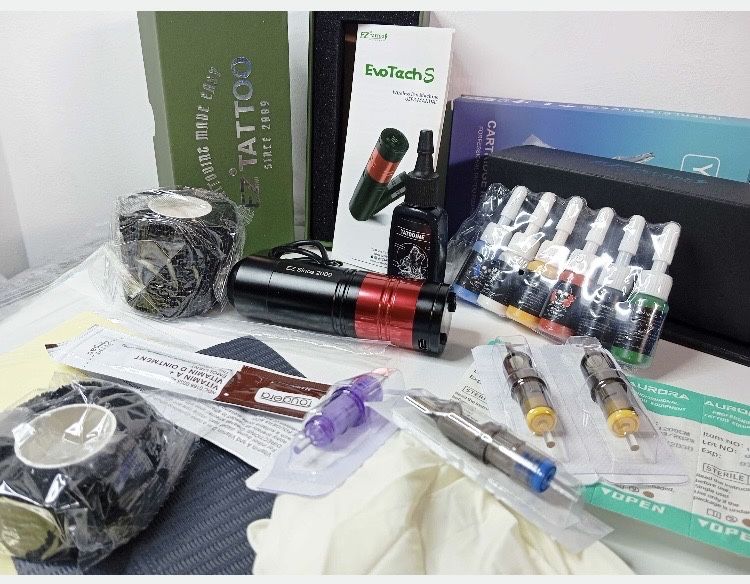 Masina tatuat ez tattoo evo tech s