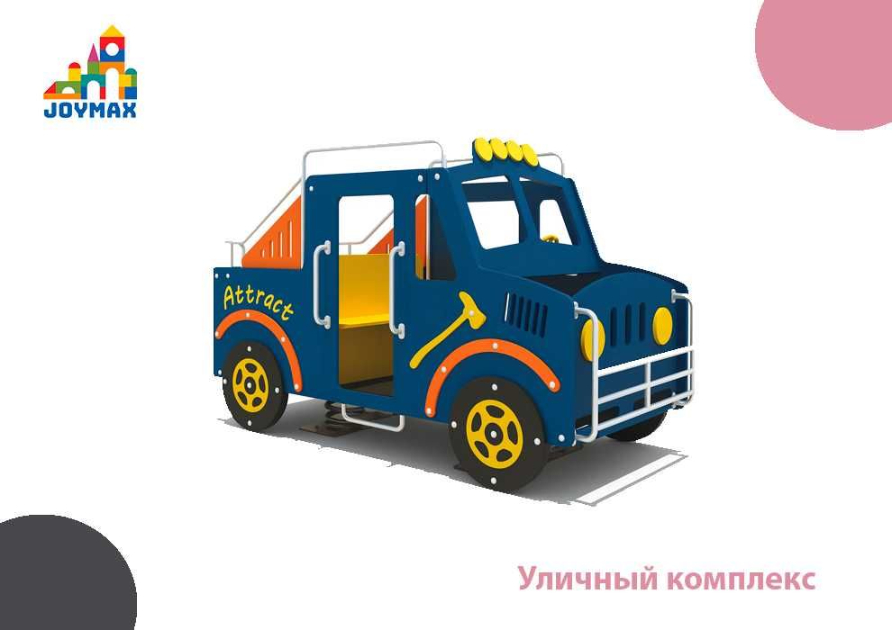 Качалка на пружине машинка