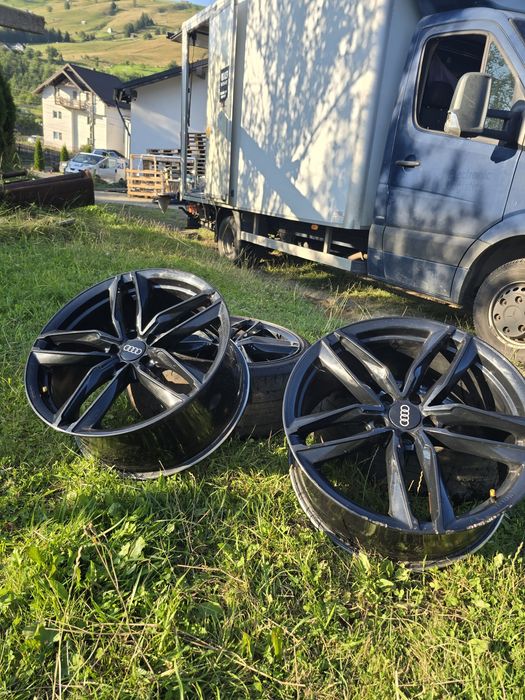 Vand jante cu tot cu cauciucuri de vara A6 OEM model Rs6