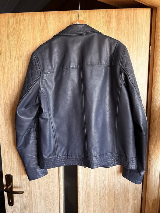Geaca biker din piele