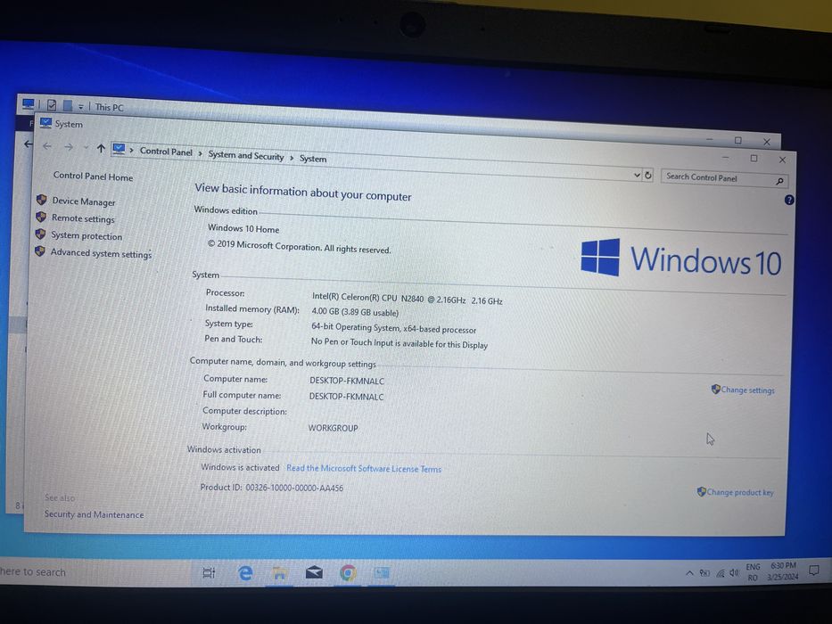 Vand TOSHIBA Satelite