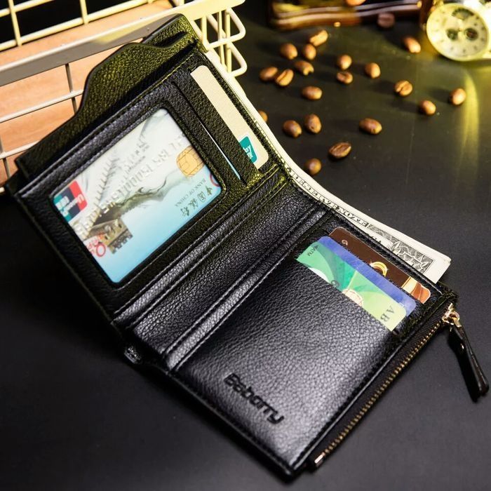 Стилен мъжки портфейл с RFID защита