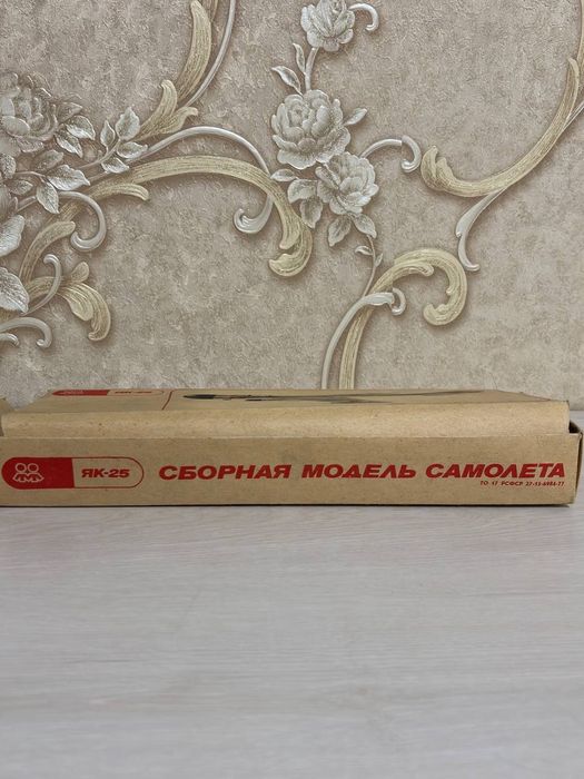 Винтажная модель самолёта Як-25 СССР