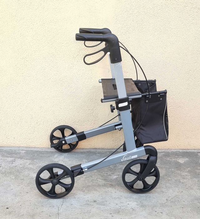 Rolator Russka, cadru de mers cu roti, rollator pliabil