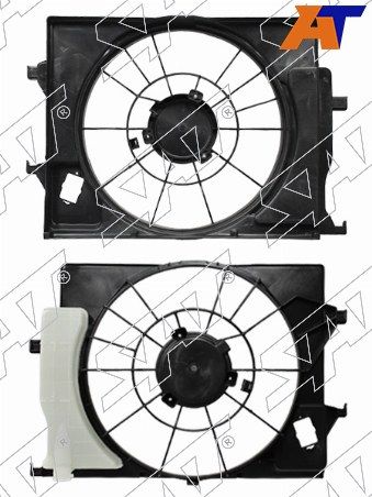 Диффузор радиатора двигателя  Hyundai Solaris